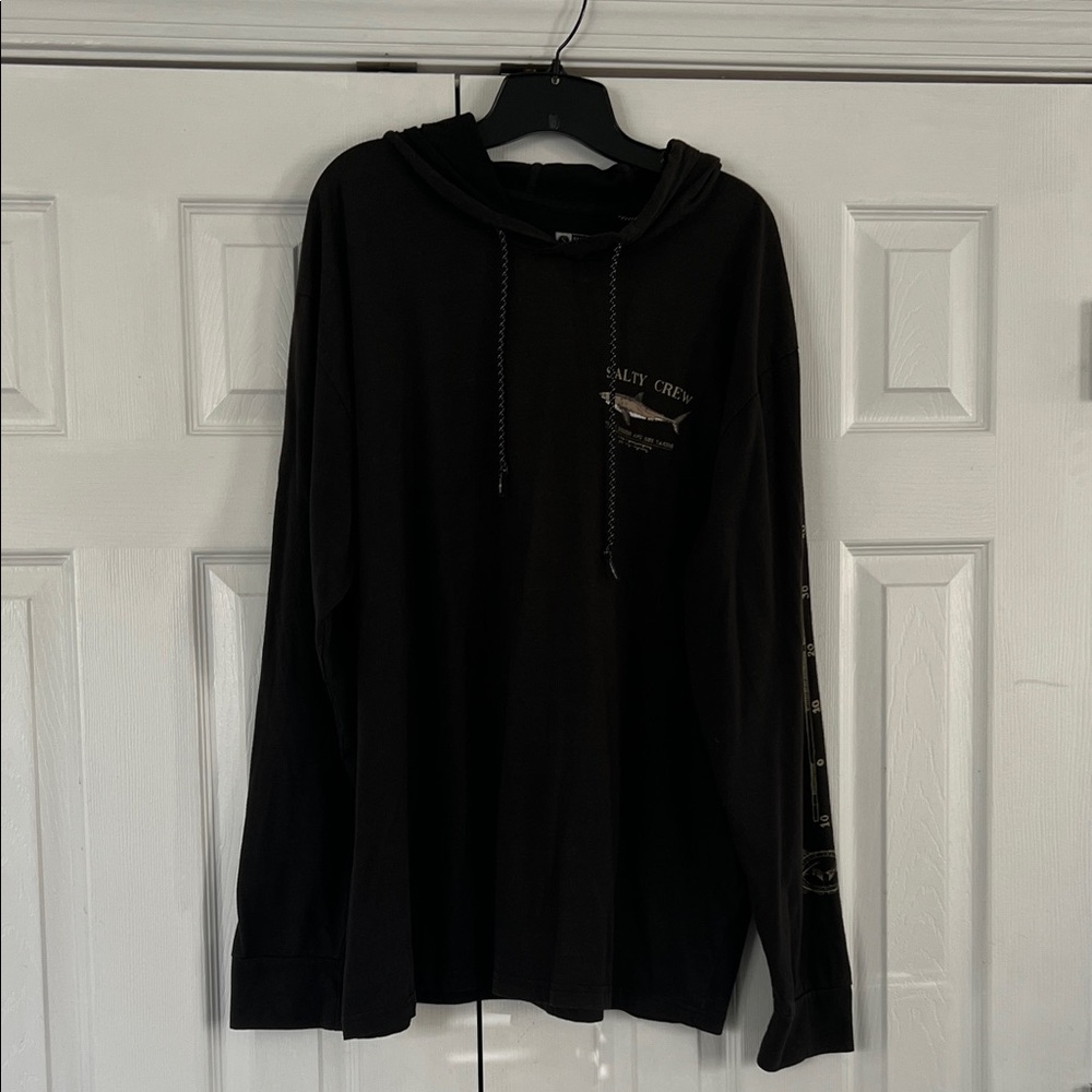 Salty Crew Black Long Sleeve Hoodie
